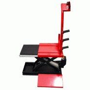 Élévateur pneumatique pour pneus jusqu'à 75 kg - Idéal pour équilibreuses - Levage 460 mm MW Tools BBLIFT01