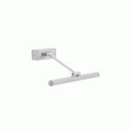 Applique Murale Faro Barcelona - Magritte 300, Led 6W 3000K - Orientable, Pour Tableau, 380 Lm - Nickel - argenté 8421776120662