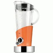 BUGATTI - Vela Evolution Blender Couleur Orange - Finition couleur unie - 500 watts - 8020178861052