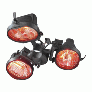 Chauffage de terrasse électrique 1500W Parasol | Eurom - FN195