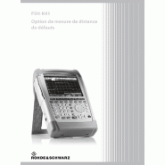 FSH-K41 | Option de mesure de distance de défaut pour FSH4/8 FSH-K41 | Option de mesure de distance de défaut pour FSH4/8