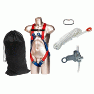Portwest - Kit anti-chutes spécial toiture 10m Rouge Taille Unique - rouge textile 5036108227631