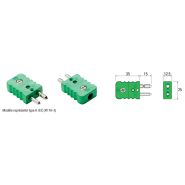 R11 - Connecteur pour thermocouple - TC S.A. - thermoplastique 220°C max - type K, T, J, N, R/S, E, B_1