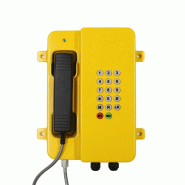 Téléphone étanche série ARES - Réf. : FRA0009 - coque en fibre de verre SMC - IP67 - IK10