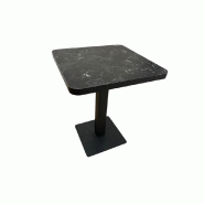 Table de restaurant et café - Lotus - 60x60cm avec Pied - 3701645700405