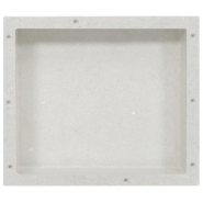 Vidaxl niche de douche blanc mat 41x36x10 cm 151390 Vidaxl niche de douche blanc mat 41x36x10 cm 151390
