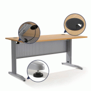 Bureau individuel piètement L Bureau individuel piètement L