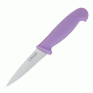 Couteau d'office violet 9cm | Hygiplas - FP732
