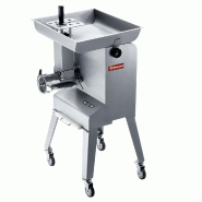 Diamond - Hachoir en inox N° 32, Ø 6 mm, 600 kg/h, piètement sur roues - réf. TMGD-32/CA - gris AKS-TMGD-32/CA