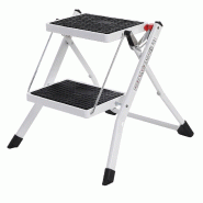 Helloshop26 - Échelle marchepied pliante 2 marches antidérapant en acier fini en poudre 150 kg capacité vérifié et certifié 12_0002714 - acier 3 Helloshop26 - Échelle marchepied pliante 2 marches antidérapant en acier fini en poudre 150 kg capacité vérifié et certifié 12_0002714 - acier 3