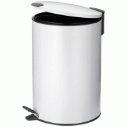 KELA Poubelle 12 L Blanche - Mats - 035-1192937 KELA Poubelle 12 L Blanche - Mats - 035-1192937