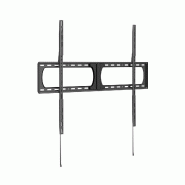 KIMEX - Support mural TV fixe ultra-résistant 37"-140" - noir plastique 3700685427723
