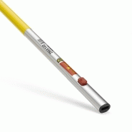 Manche en aluminium télescopique multistar outils wolf, l.140 cm