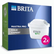 Pack de 2 cartouches anti tartre pour carafes filtrantes Maxtra Pro Blanc Autre Plastique Brita - blanc plastique 4006387120665 Pack de 2 cartouches anti tartre pour carafes filtrantes Maxtra Pro Blanc Autre Plastique Brita - blanc plastique 4006387120665