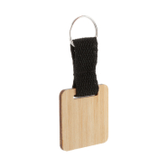 Porte-clés en bambou, carré
