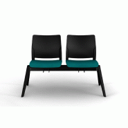 Poutre d'accueil mixte Adela - Sokoa - 2 places, Gris clair