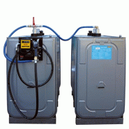 Station UNI Platine 2 000 litres soit 2 cuves UNI 1 000 litres en batterie avec vanne de sélection - CEMO - 90283 Station UNI Platine 2 000 litres soit 2 cuves UNI 1 000 litres en batterie avec vanne de sélection - CEMO - 90283
