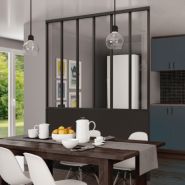 Verrière avec soubassement - optima - hauteur maxi préconisée : 2500 mm Verrière avec soubassement - optima - hauteur maxi préconisée : 2500 mm