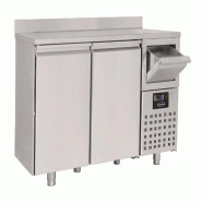 600 Table réfrigérée 2 portes AVEC TIROIR POUR CAFÉ - 7489.5260 Combisteel - inox 7489.526 600 Table réfrigérée 2 portes AVEC TIROIR POUR CAFÉ - 7489.5260 Combisteel - inox 7489.526