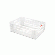 Bac emboitable gerbable résistance -35°C à +80°C - 76 pièces BC73 Bac emboitable gerbable résistance -35°C à +80°C - 76 pièces BC73