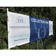 Banderoles publicitaire