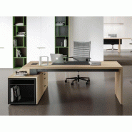 Bureau de direction Vitam sur crédence au design contemporain Bureau de direction Vitam sur crédence au design contemporain
