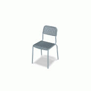 Chaise in & out Tube 4 pieds - bleu