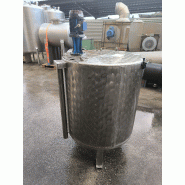 Cuve en acier inoxydable 316 de 590 l avec agitation - référence : c13621