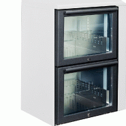 Diamond - Kit bloc tiroirs vitrés (1/2 + 1/2) x RLB… - réf. L2G - gris inox AKS-L2G Diamond - Kit bloc tiroirs vitrés (1/2 + 1/2) x RLB… - réf. L2G - gris inox AKS-L2G