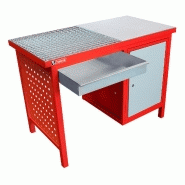 Établi de soudage 120 cm - avec armoire MW Tools DEL12060 Établi de soudage 120 cm - avec armoire MW Tools DEL12060