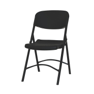 Gamme Zang - Chaises monobloc en polyéthylène - 4 pieds - Empilables et robustes