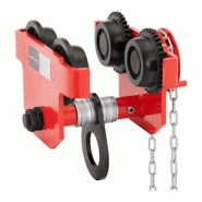Helloshop26 - Charriot pour palan - 3 000 kg - Largeur de fer : 90–150 mm - Avec chaine atelier outils bricolage 14_0007145 - 3001267599785 Helloshop26 - Charriot pour palan - 3 000 kg - Largeur de fer : 90–150 mm - Avec chaine atelier outils bricolage 14_0007145 - 3001267599785