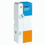 HERMA Etiquettes informatiques en continu, 88,9 x 35,7 mm, blanc - 4008705082112