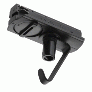 Nordlux Luminaire sur rail luminaire Link Pendant Adapter Matière plastique Noir H. 5,5 IP20 -Intérieur - noir 5701581356986