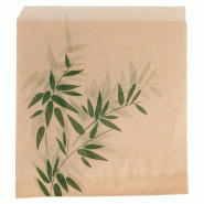 Sachet papier ingraissable Feel Green 2 côtés ouverts 16x16,5cm - par 500