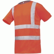 TEE-SHIRT HAUTE VISIBLITÉ ROUGE AMENO SIOEN TEE-SHIRT HAUTE VISIBLITÉ ROUGE AMENO SIOEN