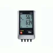 Testo 176 T4 - Enregistreur de température avec 4 entrées externes pour sonde thermocouple