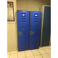Vestiaire en polyéthylène anti-vandalisme HACCP - inoxydable, résistant aux chocs et UV, facile d'entretien_1
