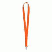 25x Lanières orange avec crochet métallique pivotant - 8412536807367