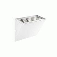 Applique Murale Led Comet Power Switch 40 X 90 Mm, Blanc Mat, 10/20 W, Dimmable Par Triac, 2700 K - 4000 K, Ip65 - Beneito & Faure - blanc 84365902063
