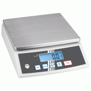 Balance de table en acier inox, charge utile maximum 30 kg, lecture 1 g 270x345x106 mm - VIRTUS - 7864908443719