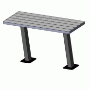 Banc public en bois buton industries ba 62 Banc public en bois buton industries ba 62