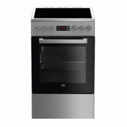 BEKO cuisinière vitrocéramique 55l 4 feux inox FSE57300GX - argenté 8690842128936