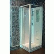 Cabine de douche concerto 90 x 90 cm accès de face porte pivotante Cabine de douche concerto 90 x 90 cm accès de face porte pivotante