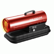 Canon à chaleur fioul 20kW portable à combustion directe et thermostat intégré MW Tools WD72
