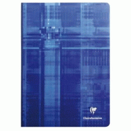Clairefontaine Lot de 5 Cahier Metric A4, 144p./72 feuilles 90 g/m² brochure dos toilé, Séyès - 3329680912104