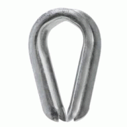 Cosse Cœur 6899 A 5mm Acier Zingué Chaubeyre 8130505 - 3430831305055