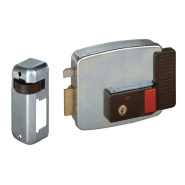 Electro-serrure double entrée à clé axe 60mm cylindre 40mm gauche - CISA - 11731 60 2 - 126418