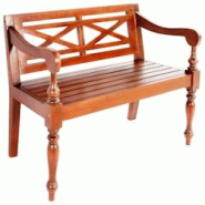 Helloshop26 - Banc banquette batavia 98 x 50 x 82 cm bois d'acajou massif marron foncé 02_0010924 - 3000600347762 Helloshop26 - Banc banquette batavia 98 x 50 x 82 cm bois d'acajou massif marron foncé 02_0010924 - 3000600347762