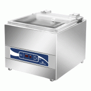 Machine sous vide à cloche, soudure 250 mm, 8 m³/h 360x420x370 mm - VIRTUS - 0615402696630